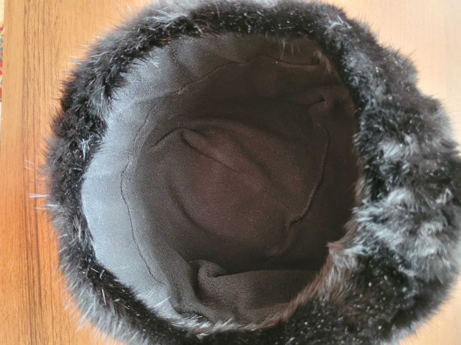 Норковая шапка женская