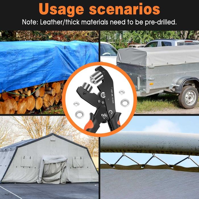 Инструмент за нитове за брезентови капси