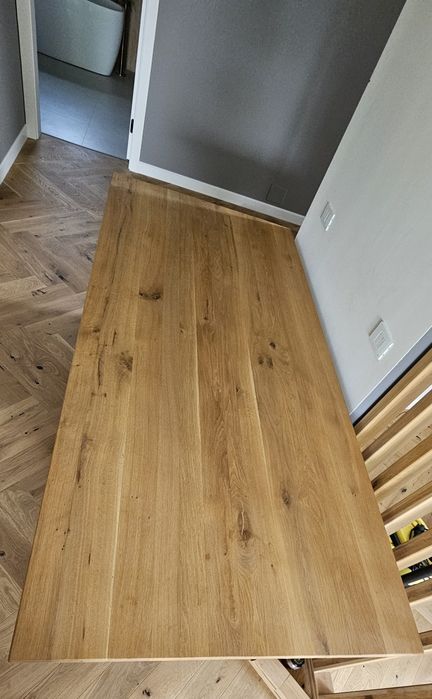 Masa lemn masiv stejar 220*100*4