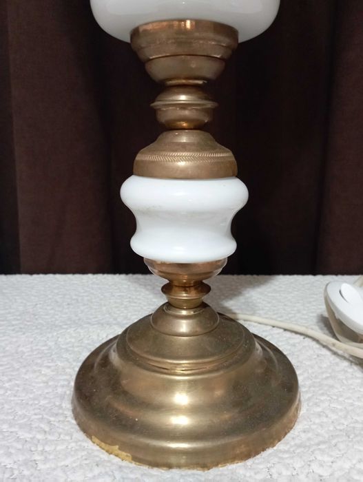 Комплект от две големи старинни красиви лампи - лампа