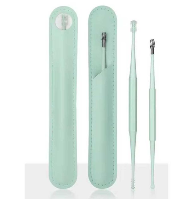 Комплект инструменти за почистване на уши меки силиконови