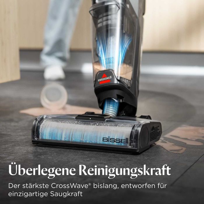 Безжична Прахосмукачка и Моп Bissell CrossWave OmniForce 3912N (Сухо и Мокро Почистване, Турбо Режим