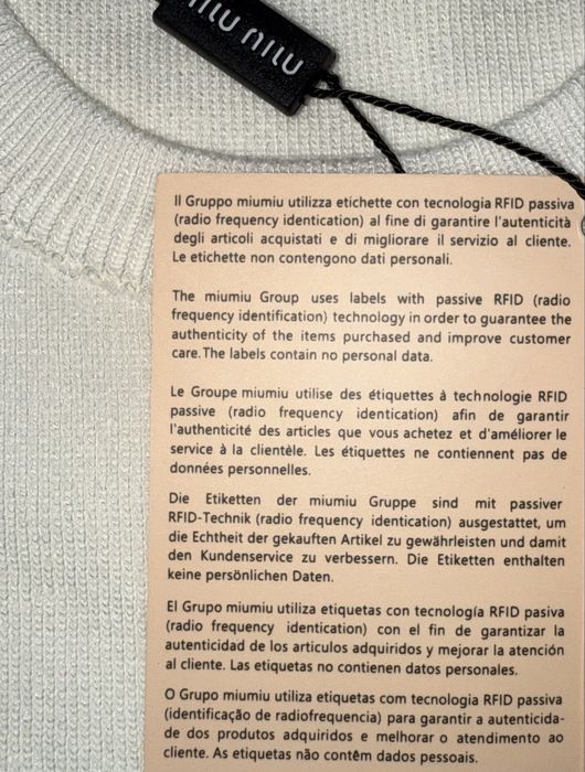 Miu Miu Maieu Top