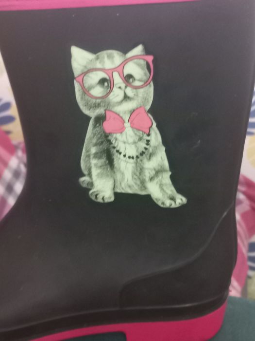 Резиновые сапоги!