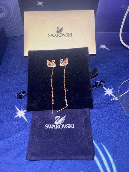 Cercei Swarovski set complet