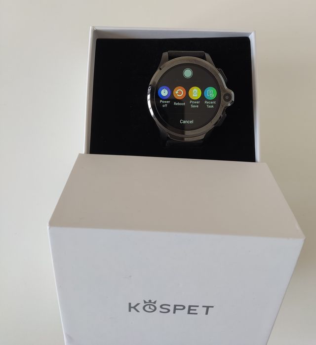 Смарт часовник Kospet Prime с вградена 8MP камера и силиконова каишка