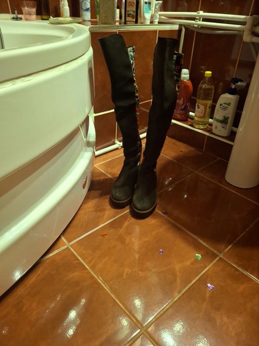 Cizme piele întoarsă Gabor Polonia