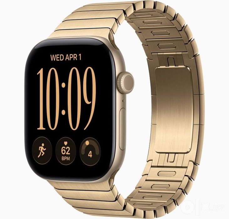 Apple watch 12 Link braclet Radiant  Gold 46 mm