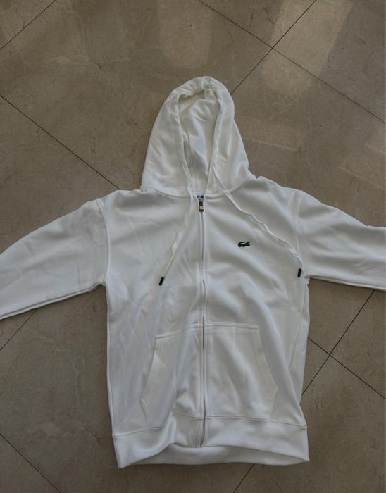 Trening lacoste alb barbati original
