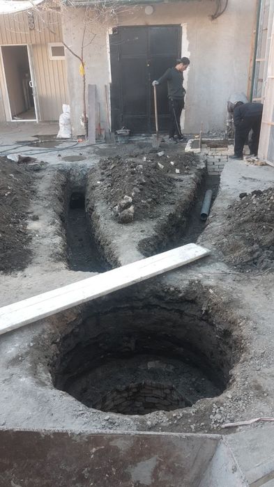 Кудук Колодец ями очиска ями