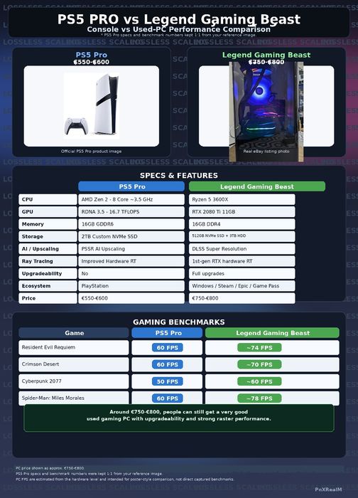 Мощен гейминг компютър - рядка  RTX 2080 Ti водно / Ryzen 5 3600x по добър от PS5 Pro