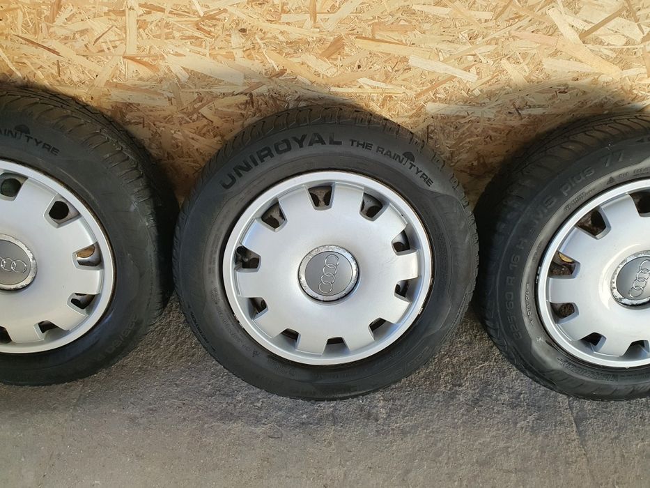 Jante tablă cu capace originale Audi Allroad R16