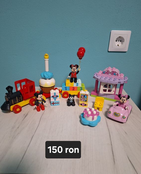 Lego duplo litere de camion și trenuletul cu numere