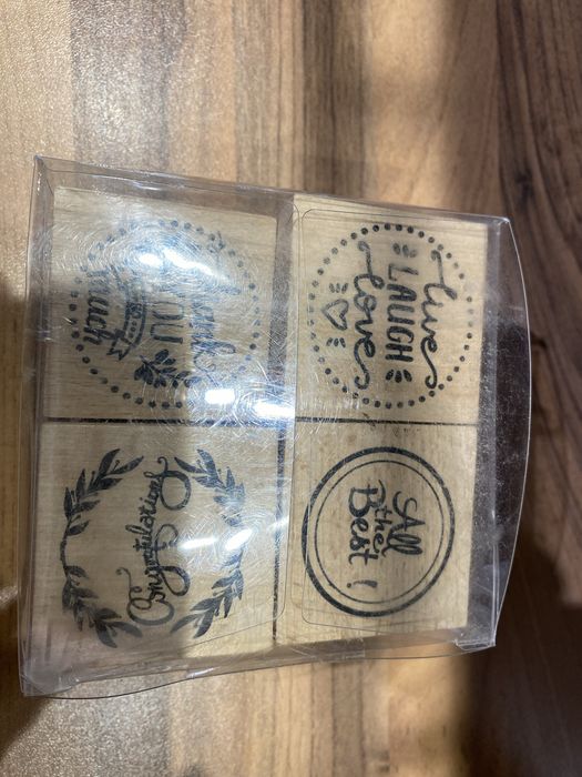 Set stampile din lemn