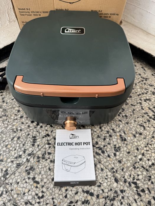 Мултифункционален Електрически Съд за Готвене UTEN ElectricHot Pot B-2
