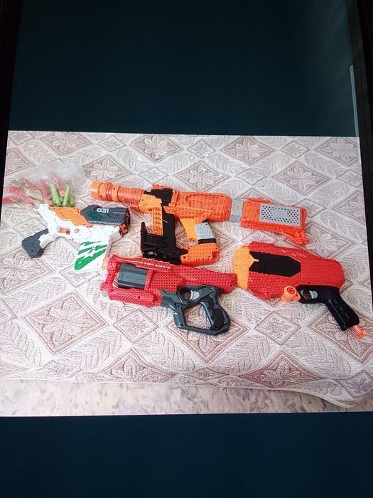 Продам детское оружие с пульками.