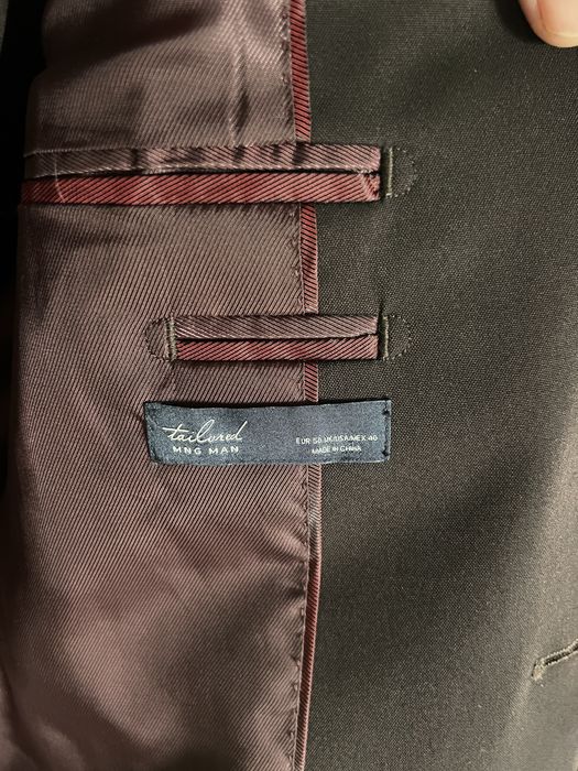 Costum Mango burgundy