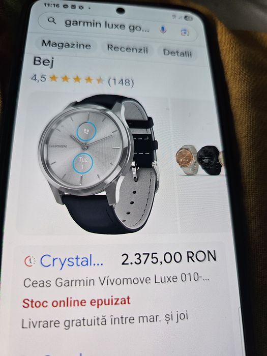 Vand ceas smartwachi Garmin