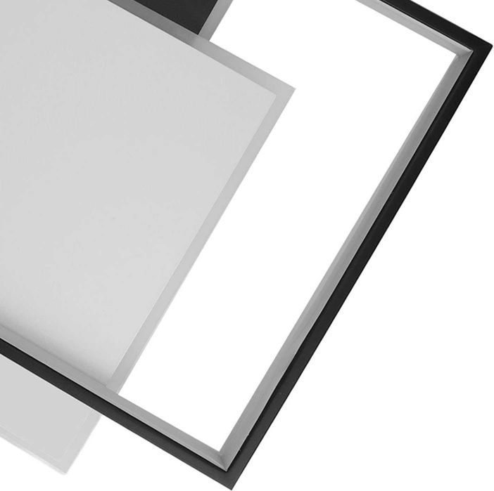 Модерна ЛЕД LED таванна лампа, полилей 3 цвята дистанционно 217