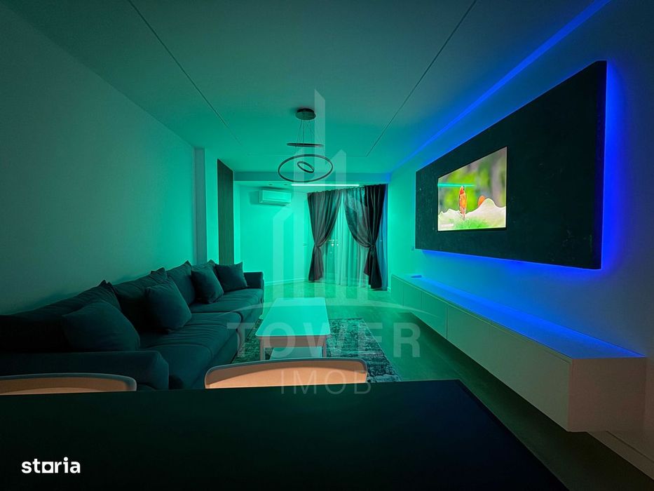 Apartament cu 2 camere de lux  – prima închiriere, lângă Shopping City