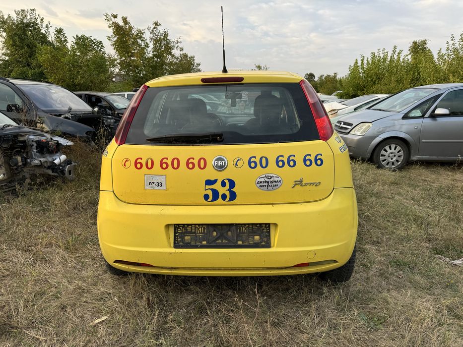 Фиат пунто 1.3 газ бензин само на части