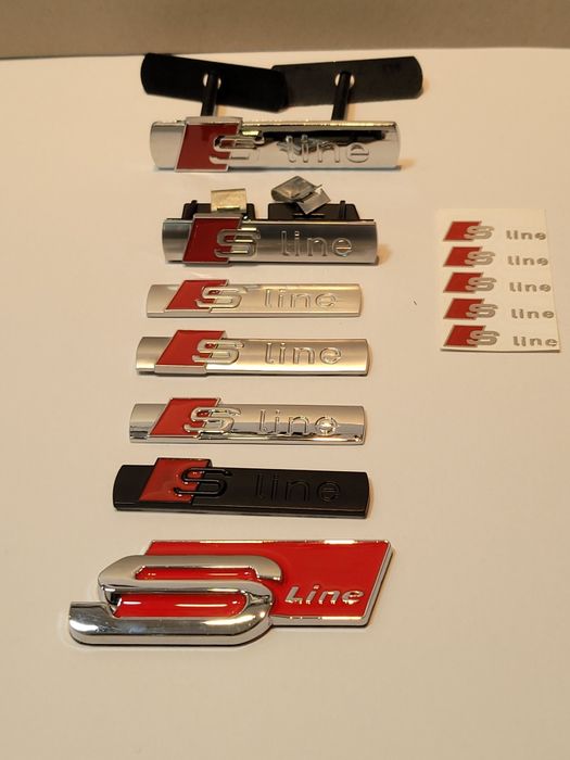 Метална Емблема за Ауди S line Quattro