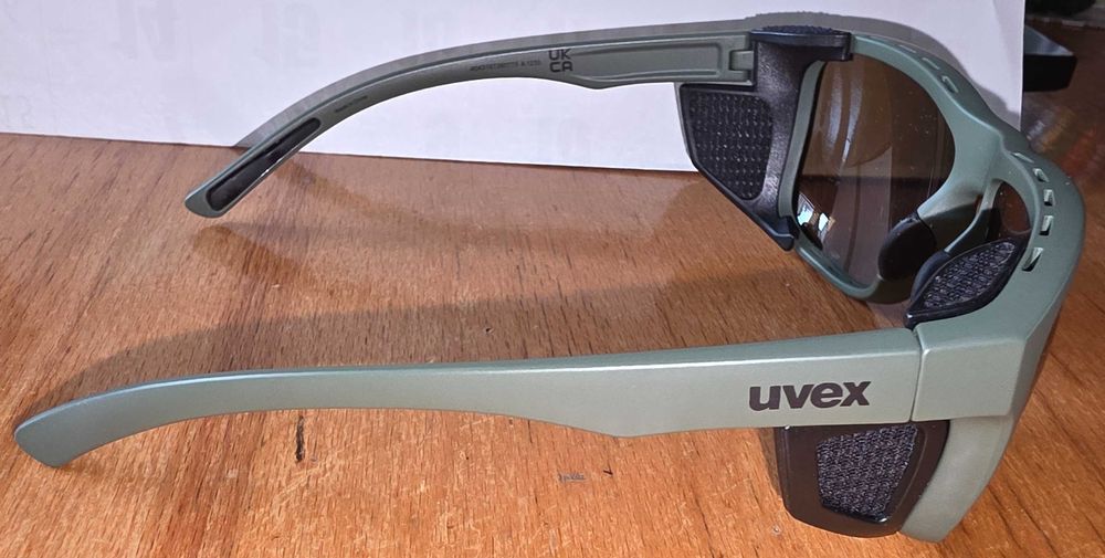 Нови слънчеви очила Uvex sportstyle 312 VPX Polarized - Тъмно зелени