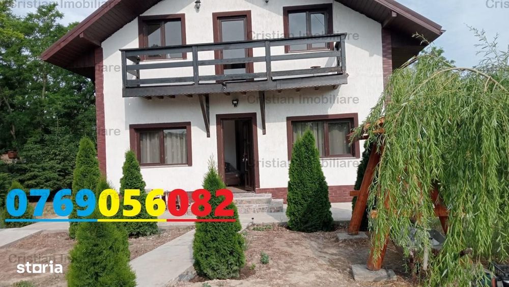 Vila P+M, teren 1222 mp, TOTUL NOU, la 18 Km de Braila