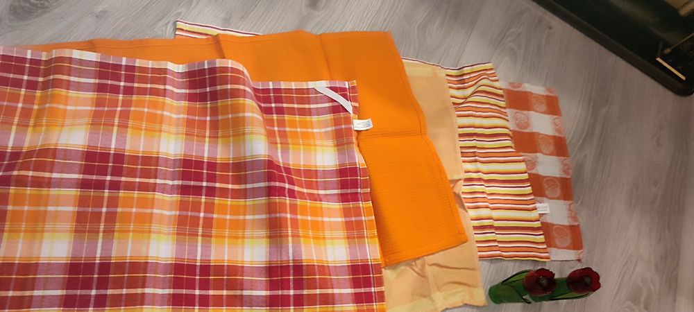 Set de 5 prosoape de  bucătărie, 100%bumbac, 45/70, Germania