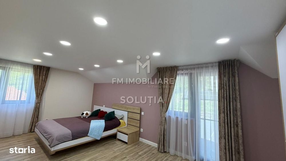 Casă D+P+M modernă | Complet mobilată | Teren 784 mp | Ocoliș