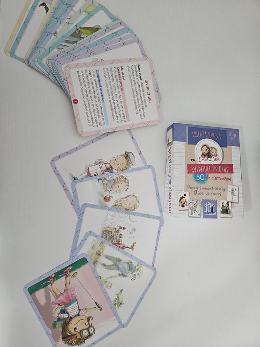 Set joc + carduri Ema și Eric – noi, fara eticheta