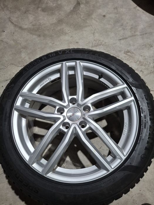Jante pe 18” + Anvelope 215/55 R18 – Semperit
