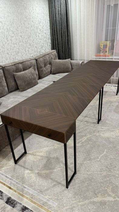 Столы Трансформеры Орындык Раздвижные Пуфики Комплекты