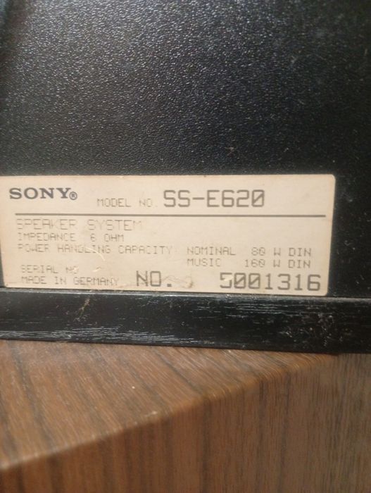 Тонколони SONY...