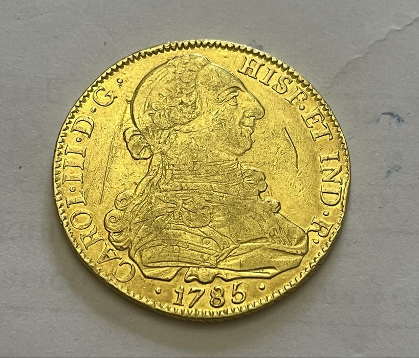 Золотой дублон 1795 год