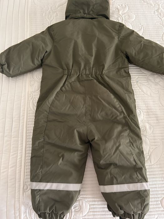 Costum de iarna HM 86 hidrofug + Cadou pantaloni captusiti 86+  salopeta HM 92-98