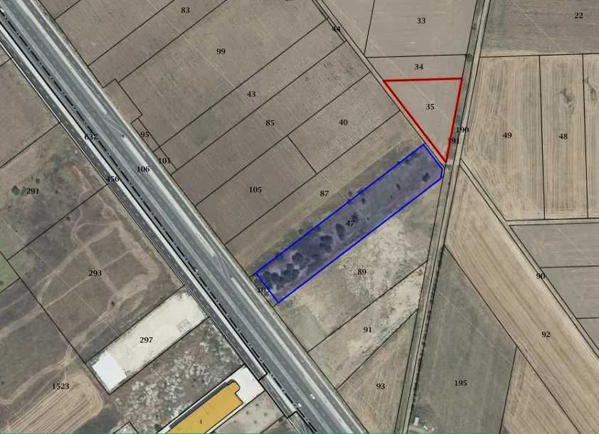 Продава се Парцел в Пловдив, Тракия - 5554 кв.м за 55 €/кв.м - Снимка #2