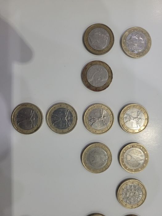 Vand monede 1-2euro an 2002