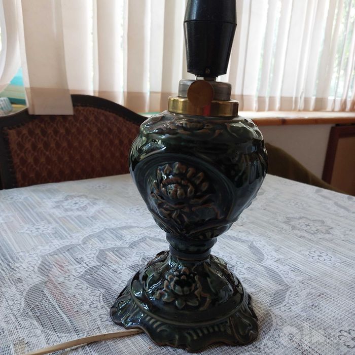 Лампа настольная, керамическая