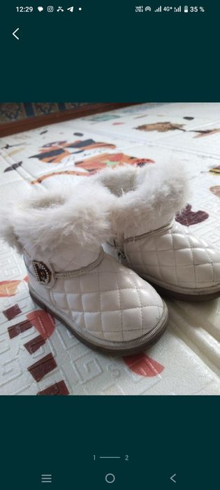 Зимняя обувь для девочек