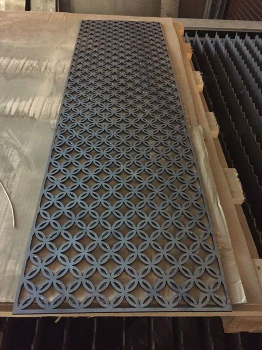 Лазерная резка, листогиб