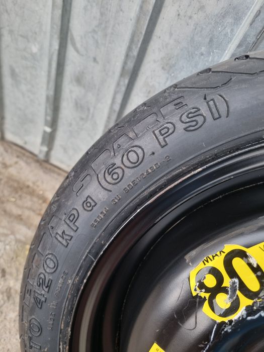 Roata rezerva Slim 4x100 R14 T105/70/14 Vw Polo 6N Hyundai i10