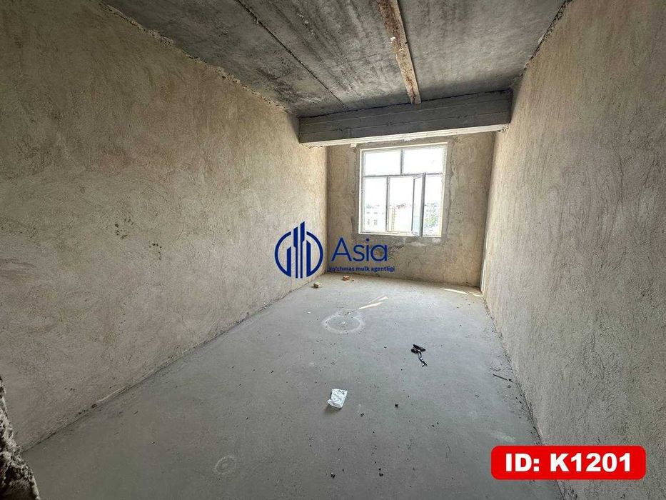 K1201 Samarkanskiy 2xonalik kvartira korobka holatda sotiladi