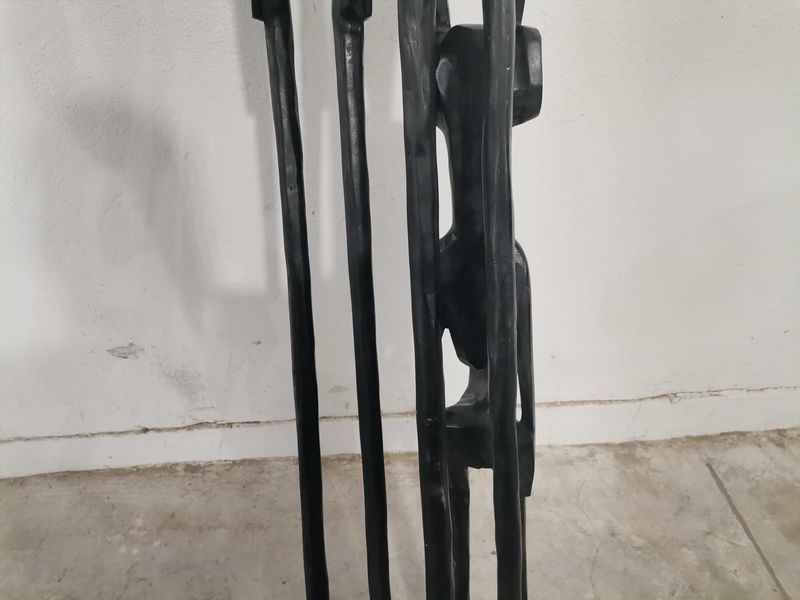 Африканска статуетка - Семейство