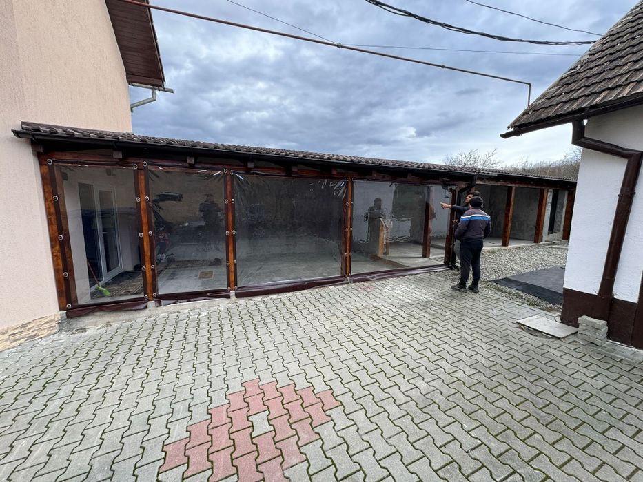 Folie pvc Cristal pentru terase și foișoare