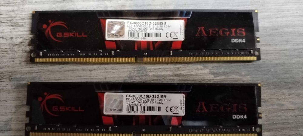 Memorie G.SKILL Aegis, Dual Channel Kit 32GB(2x16GB) DDR4, Latenta mica mai multe fps CL16 suport overcloking xmp