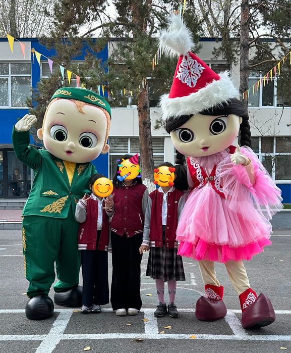 Дед Мороз и Снегурочка в алматы.