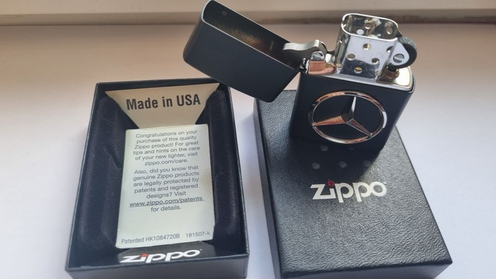 Bricheta ZIPPO Mercedes  noua, made in USA