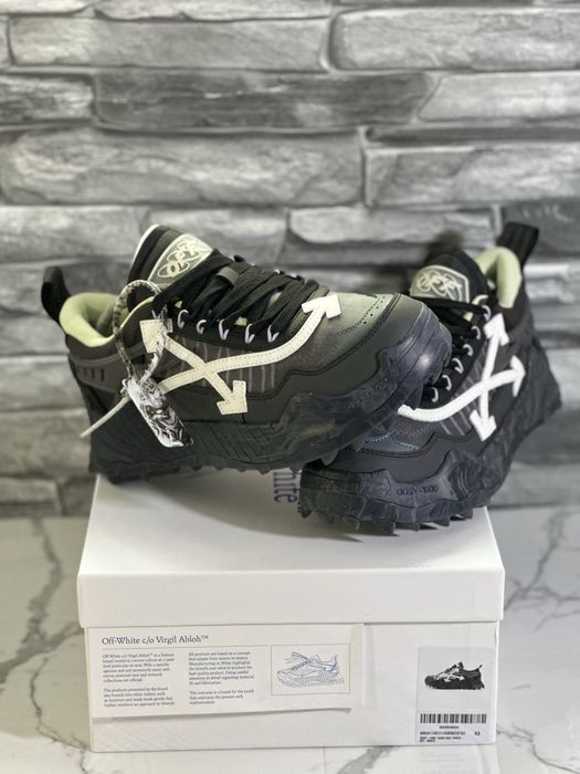 Off-White Odsy 1000 Dark Grey