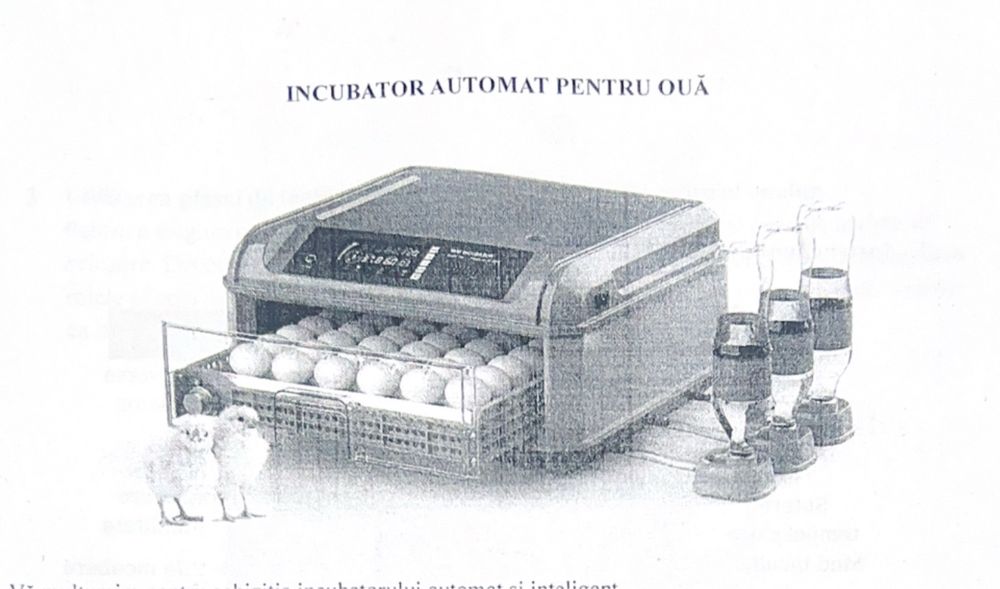 Vand incubator oua automat